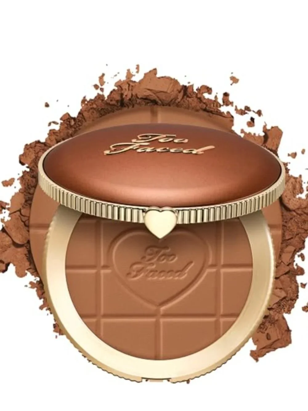 NEW Too Faced Milk Chocolate Soleil Matte Blurring Bronzer Matte Pressed Powder